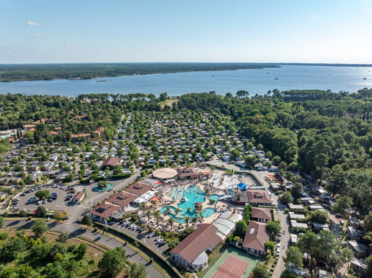 Camping Au Lac de Biscarrosse ***** photo 1 Landes Tohapi